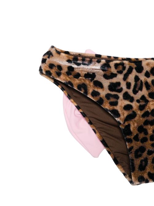 Slip bambina MC2 Saint Barth leopardato MC2 SAINT BARTH Kids | MADAME00651L